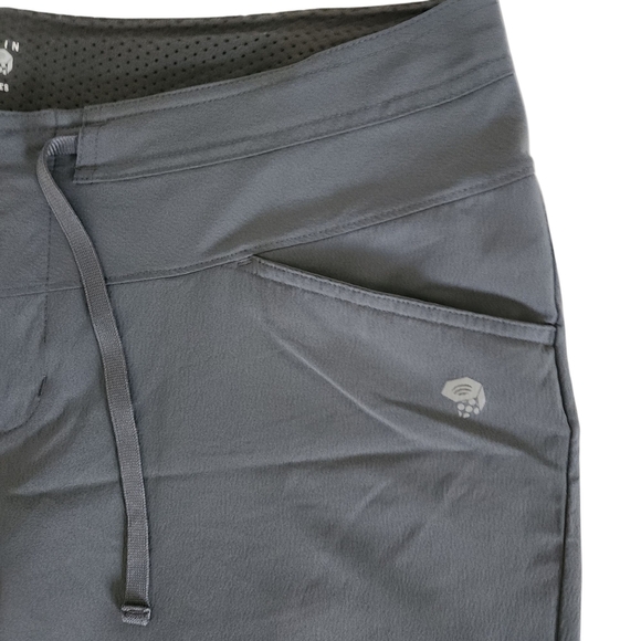 MOUNTAIN HARDWEAR Yuma Short - Women's dark gray size 12 - Picture 4 of 10